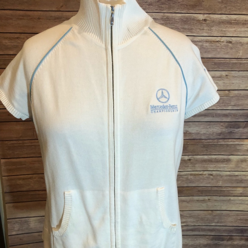 Rare Mercedes Benz Golf Cardigan